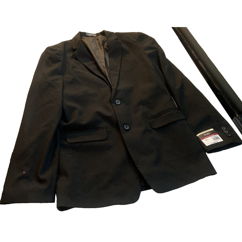 Van Heusen Boys' Blazer Suit Jacket Size 20 Regular | Black Formal Coat